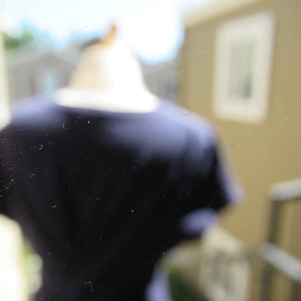 #43 WOMEN' NAVY DRESS BY BODEN (SIZE 16L / 20UK) - Picture 3 of 3